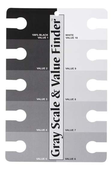 Color Wheel: Gray Scale & Value Finder