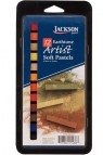 Jackson 12 Colors Earthtone Artist Soft Pastel
