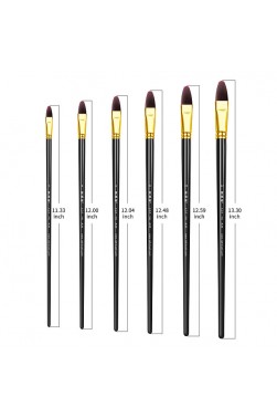 XDT Quality Brush: 946 Synthetic Nylon Filbert 1