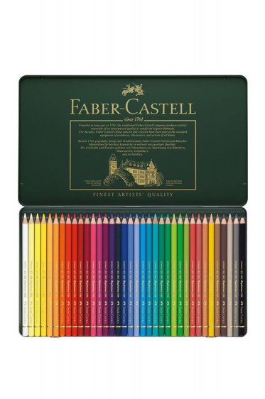 Faber Castell Polychromos: Faber Castell Polychromos Colored Pencil Set 36 Colors