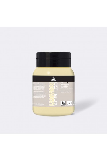 Maimeri Acrilico Acrylic: Ivory White 500ml