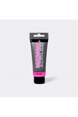 Maimeri Acrilico Acrylic: Fluorescent Pink 200ml