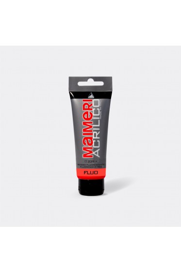 Maimeri Acrilico Acrylic: Fluorescent Red 200ml