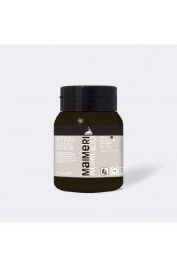 Maimeri Acrilico Acrylic: Mars Black 500ml