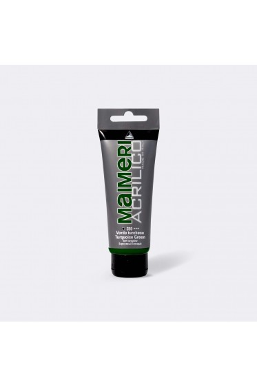 Maimeri Acrilico Acrylic: Permanent Green Deep 200ml