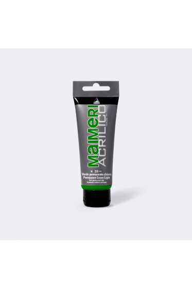 Maimeri Acrilico Acrylic: Permanent Green Light 200ml