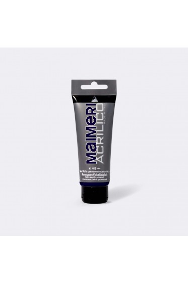 Maimeri Acrilico Acrylic: Permanent Violet Reddish 200ml