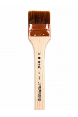 XDT Quality Brush: 2802 Hake Flat Brush For Watercolor 50