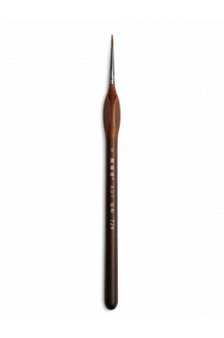 XDT Quality Brush: 729 XDT Fine Pointed round Brush 0