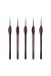 XDT Quality Brush: 729 XDT Fine Pointed round Brush  5/0