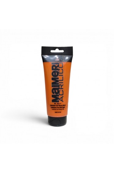 Maimeri Acrilico Acrylic: Cadmium Free Red Light 200ml