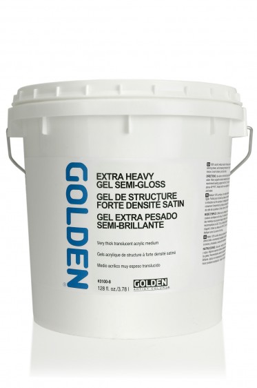 Golden Acrylic Medium: Extra Heavy Gel Semi-Gloss 1 Gallon