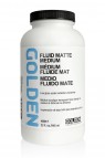 Golden Acrylic Medium: Fluid Matte Medium 946ml
