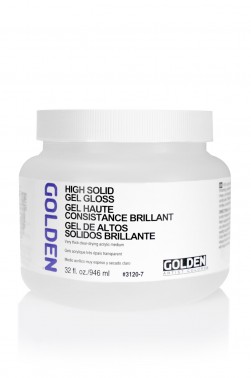 Golden Acrylic Medium: High Solid Gel Gloss 946ml