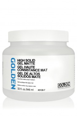 Golden Acrylic Medium: High Solid Gel Matte 946ml