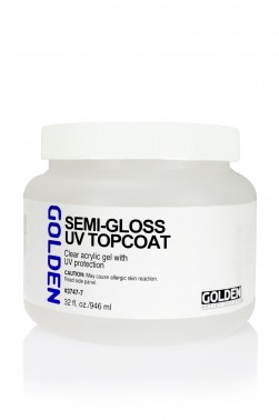 Golden Acrylic Medium: Semi-Gloss UV Top Coat 946ml