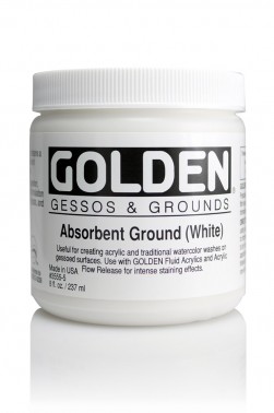Golden Acrylic Medium: Absorbent Ground White 237ml