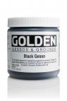 Golden Acrylic Medium: Golden Black Gesso 237ml