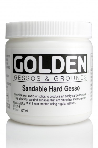 Golden Acrylic Medium: Sandable Hard Gesso 473ml