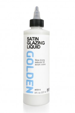Golden Acrylic Medium: Satin Glazing Liquid  237ml