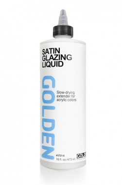 Golden Acrylic Medium: Satin Glazing Liquid  473ml