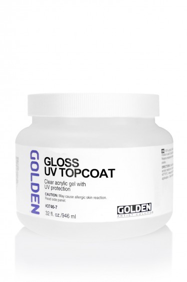 Golden Acrylic Medium: Gloss UV Top Coat 946ml