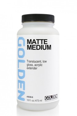 Golden Acrylic Medium: Matte Medium 473ml
