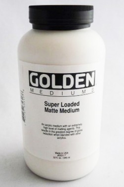 Golden Acrylic Medium: Super Loaded Matte Medium 473ml