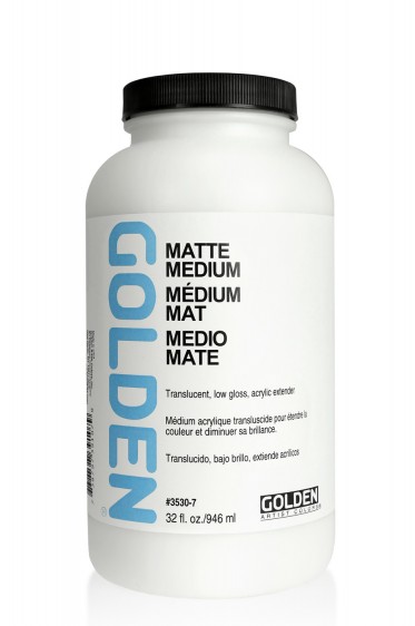 Golden Acrylic Medium: Matte Medium 946ml