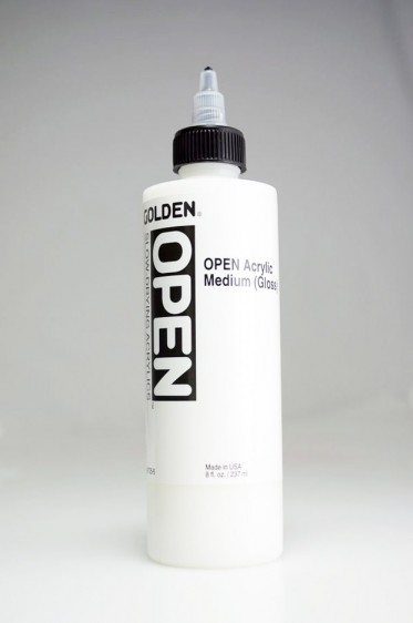 Golden Open Acrylic Medium: Gloss Medium 237ml