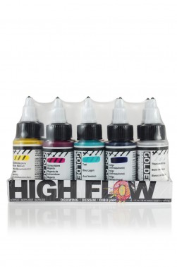 Golden High Flow Acrylic:  Drawing Set High Flow Acrylic  30ml