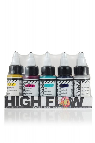 Golden High Flow Acrylic: Drawing Set High Flow Acrylic  30ml