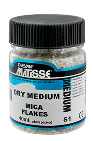Derivan Dry Medium: Mica Flakes