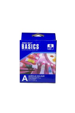 Magi Wap Acrylic Color:  Magi Wap Acrylic 6pcs Set 12ml
