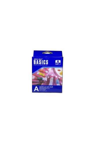 Magi Wap Acrylic Color: Magi Wap Acrylic 6pcs Set 12ml