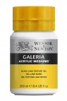 Winsor & Newton Acrylic Medium: Galleria Acrylic Black Lava Texture Gel 250ml