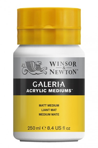 Winsor & Newton Acrylic Medium: Galleria Acrylic Matt Medium 250ml