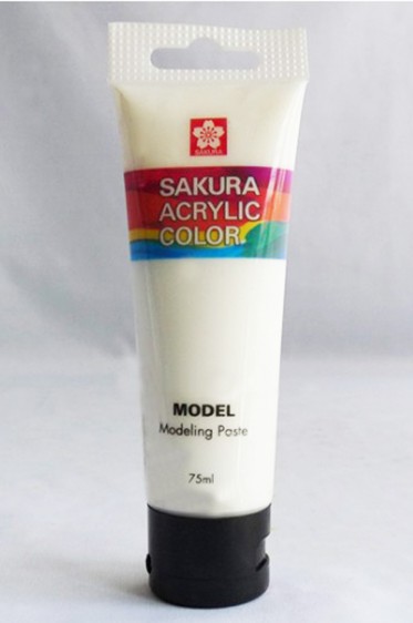 Sakura Acrylic Medium: Modeling Paste 75ml