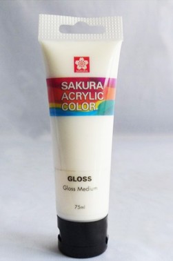 Sakura Acrylic Medium: Gloss Medium 75ml