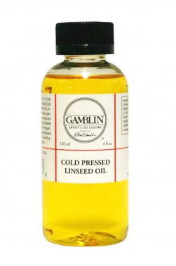 Gamblin Oil Medium: Cold Pressed Linseed Oil 125ml