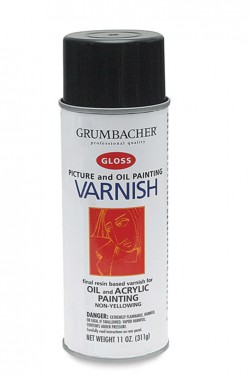 Grumbacher Oil Medium: Picture Varnish Gloss 325ml
