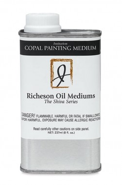 Jack Richeson Shiva Oil Medium: Shiva Copal Painting Medium 237ML
