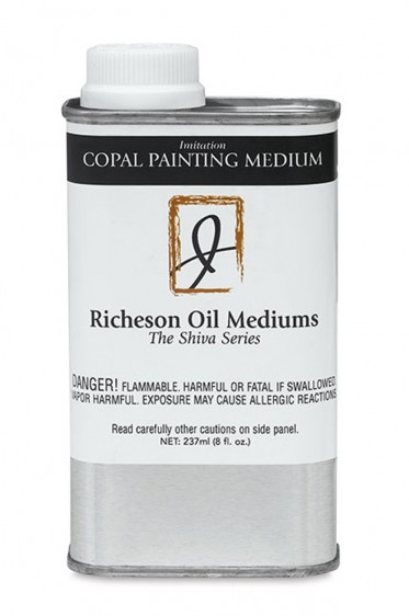 Jack Richeson Shiva Oil Medium: Shiva Copal Painting Medium 237ML