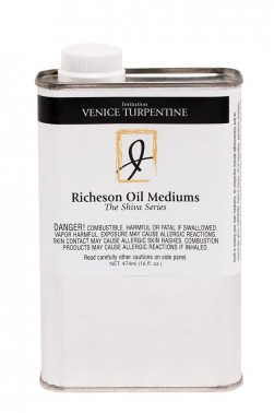 Jack Richeson Shiva Oil Medium: Venice Turpentine 473ml