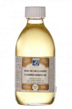 Lefranc & Bourgeois Oil Medium: Clarified Linseed Oil  250ml