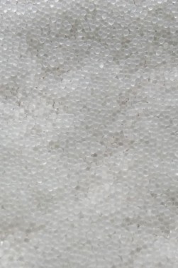 Deco Beads: Plastic Texture Beads Clear 1.5mm