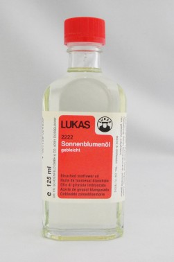 Lukas Oil Medium: Sun Flower Oil Bleached 125ml