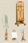 Easel: Double Rocker Studio Easel