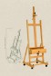 Easel: Mater Single Level Studio Easel