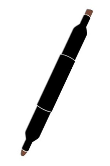 Derivan Fabric Art Marker: Brown